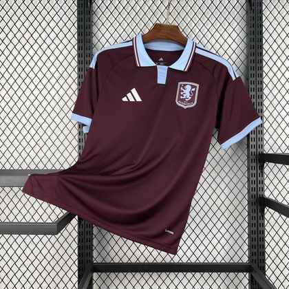 Camisa Aston Villa 1º Uniforme 26/27 versão torcedor
