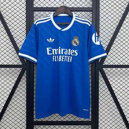 Camisa Real Madrid 3º Uniforme 25/26 versão torcedor